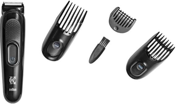 king c gillette beard trimmer 3 combs